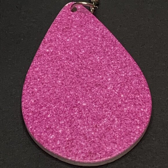 Pink Earring, Love Earring, Valentine's Day Earring, Cancer Earring, Gift Idea - Picture 3 of 6